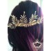 Дизайнерски гребен за коса за бал в златно - Golden Age by Rosie